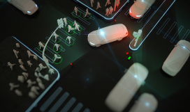 Autonomous vehicles in a smart city powered by 5G