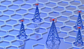 Digital transmitters send signals from radio tower