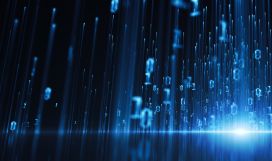 Big data digital concept